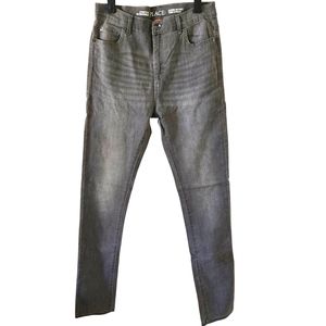 NWOT Place Gray Jeans Size 18 Skinny Stretch Boys Denim / Teens Young Men's